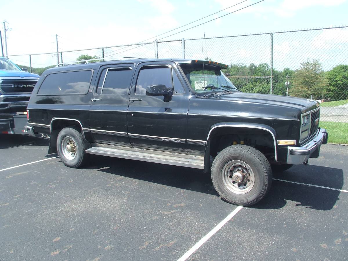 Gmc-sle-2500-barn-door-suburban-1991-black-5