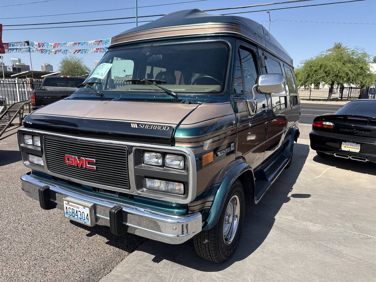 Gmc-vandura-sherrod-conversion-van-slx-series-1995-green-3