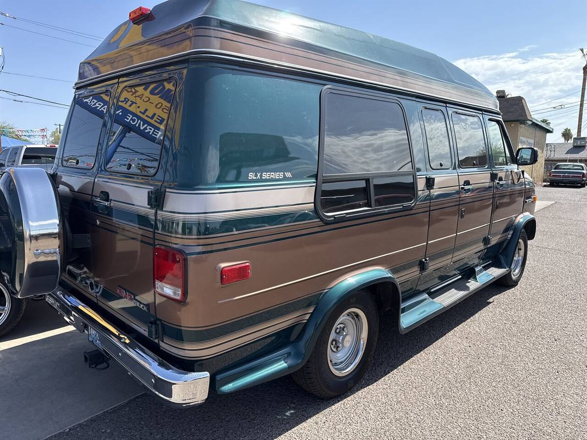 Gmc-vandura-sherrod-conversion-van-slx-series-1995-green-7