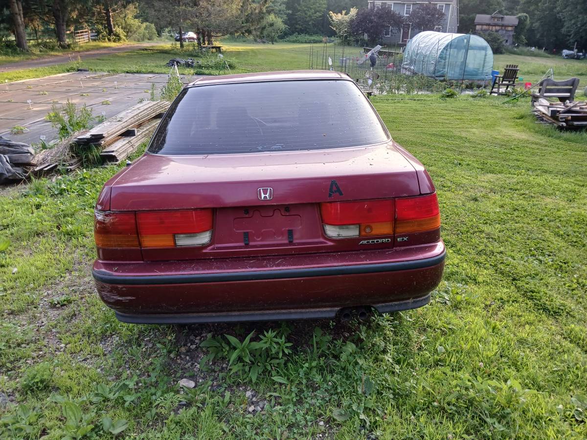 Honda-accord-ex-manual-transmission-1992-red-2