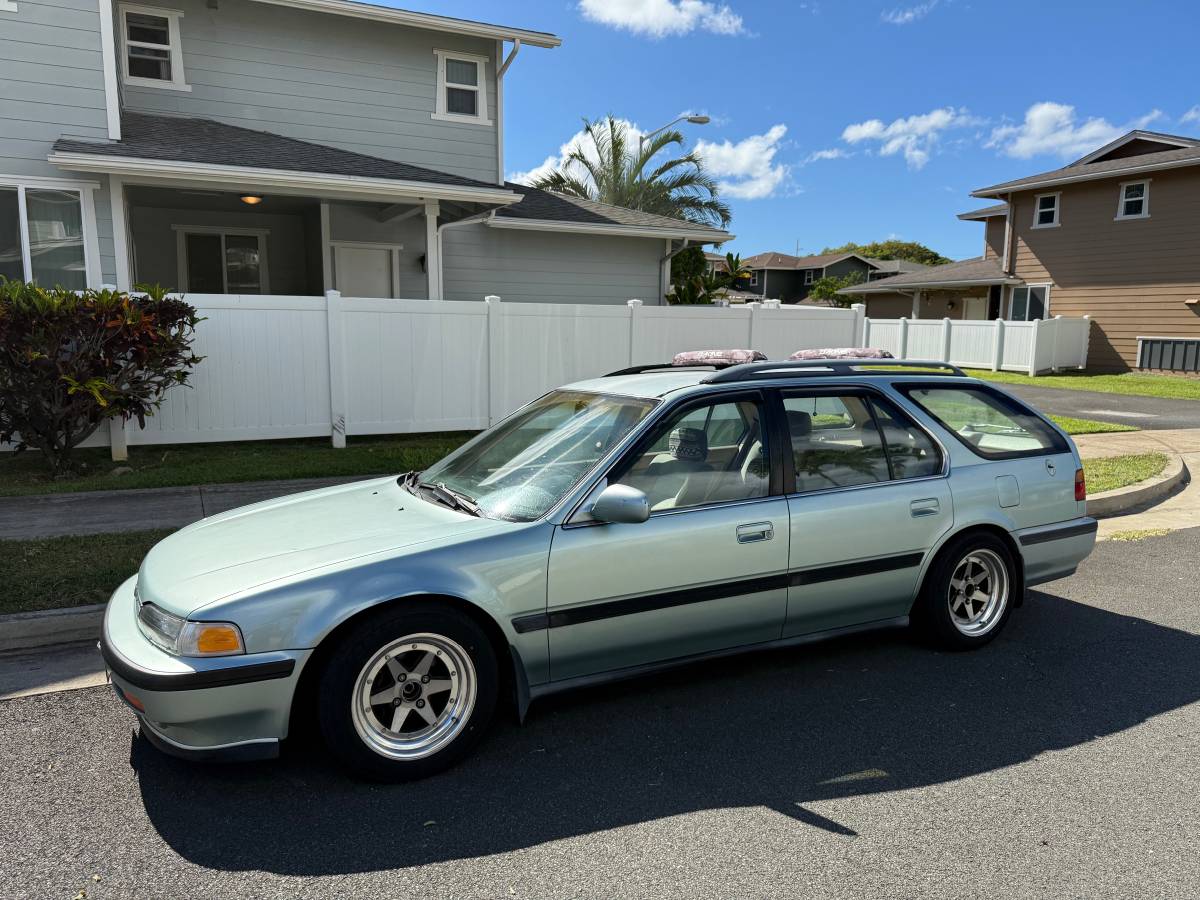 Honda-accord-lx-1992-green