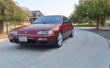 Honda-crx-1991-red