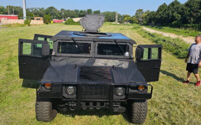 Humvee Armored Frag Doors Ballistic Windows  1991 Utility