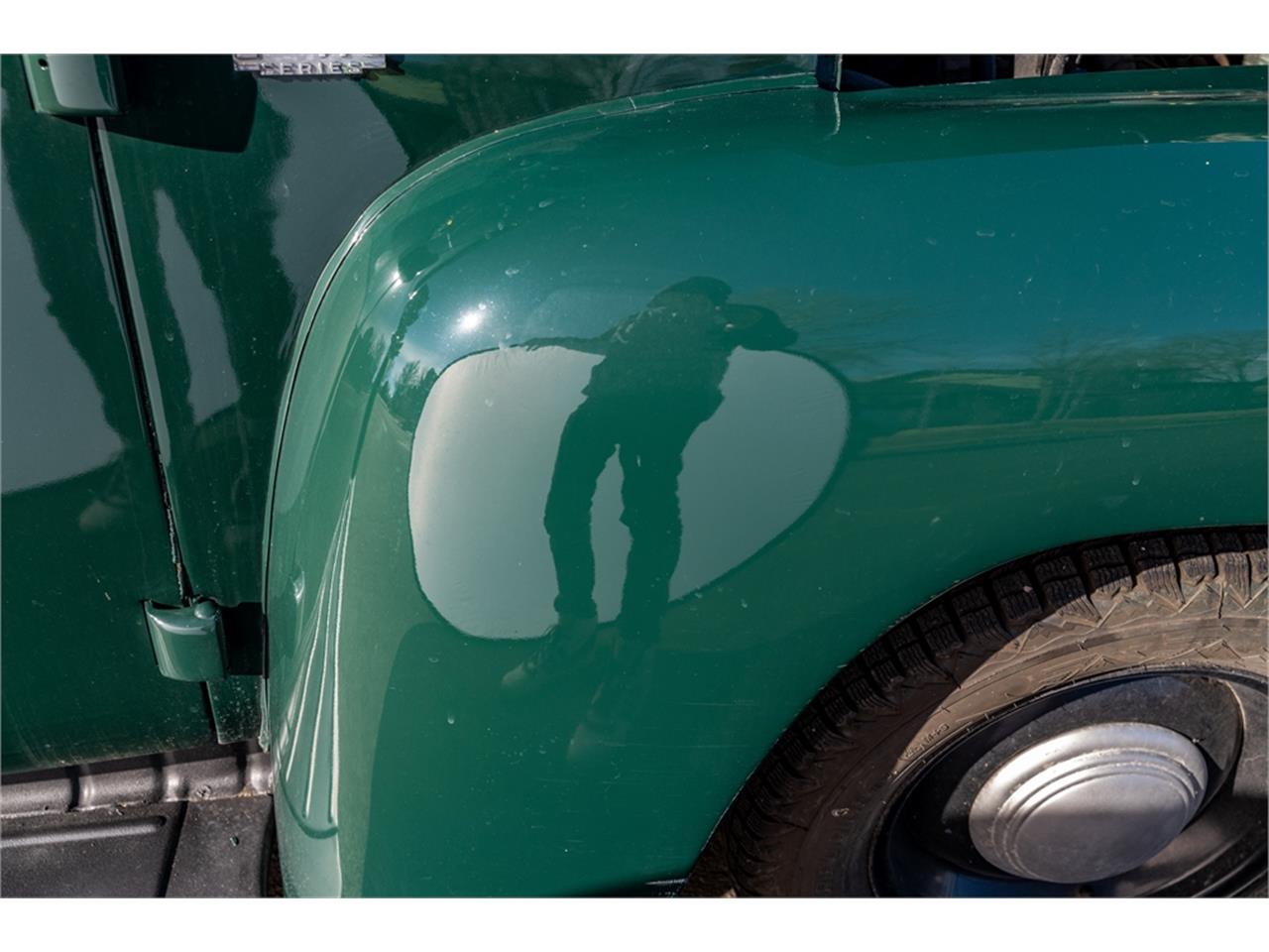 International-harvester-Pickup-1957-Green-Black-29