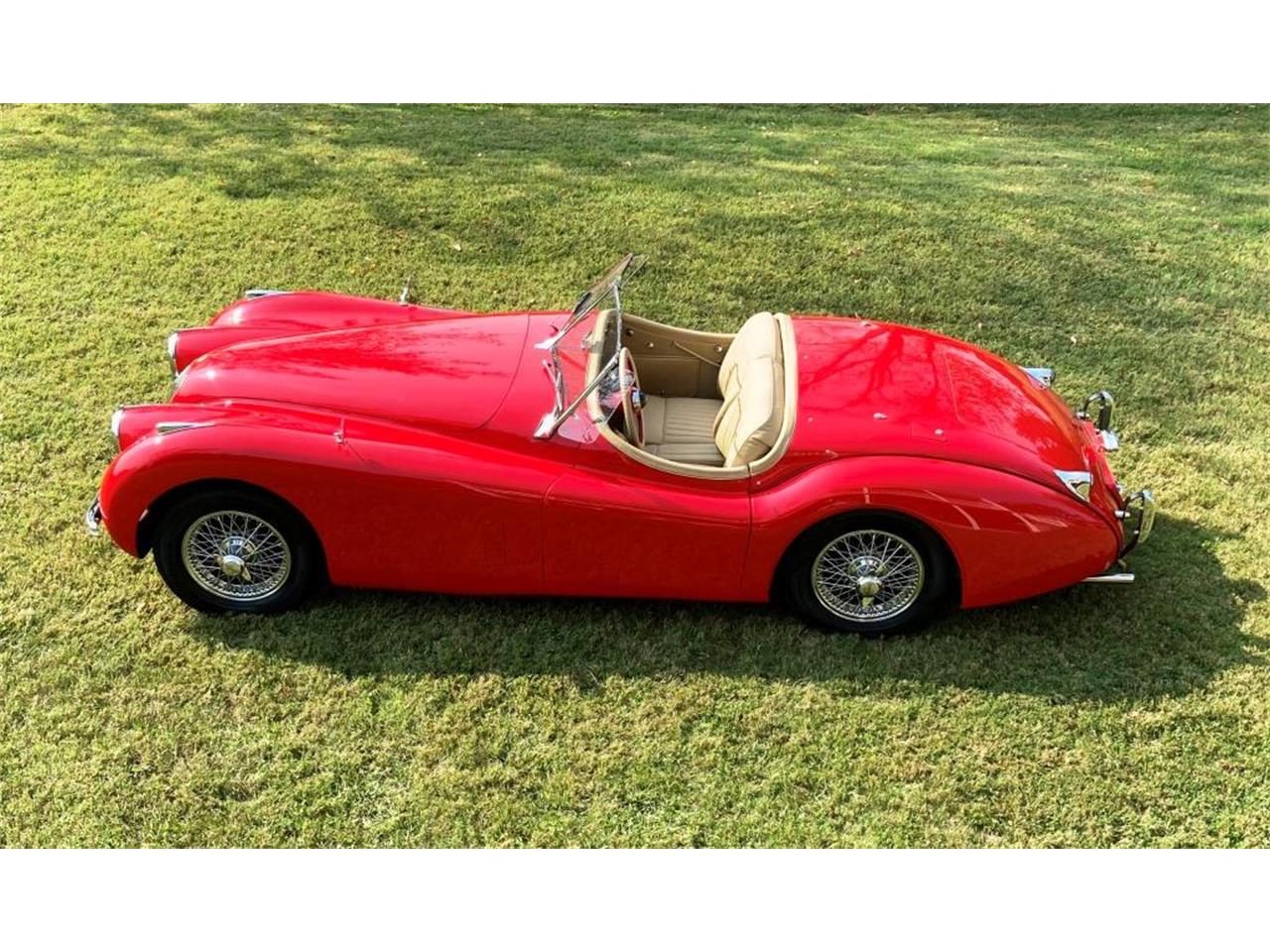 Jaguar-Xk120-1952-Red-Beige-1