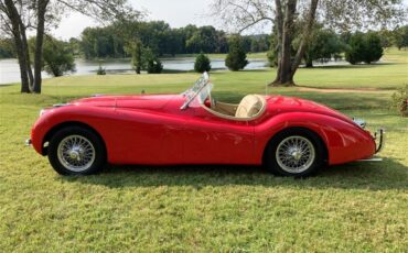 Jaguar-Xk120-1952-Red-Beige-11
