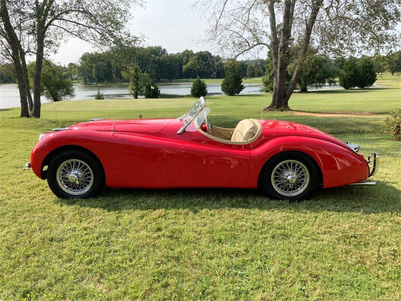 Jaguar-Xk120-1952-Red-Beige-11