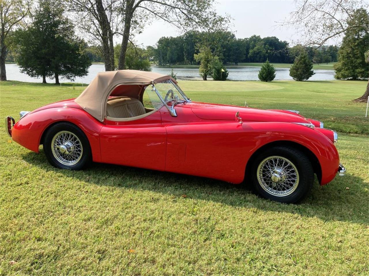 Jaguar-Xk120-1952-Red-Beige-6