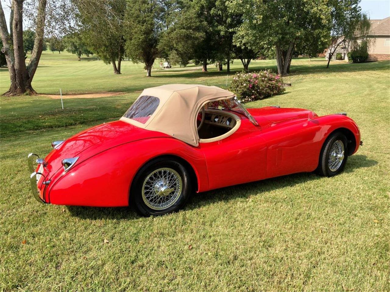 Jaguar-Xk120-1952-Red-Beige-7