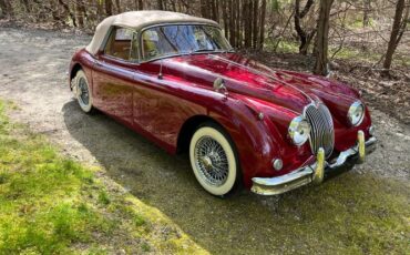 Jaguar-Xk150-1959-Burgundy-Brown
