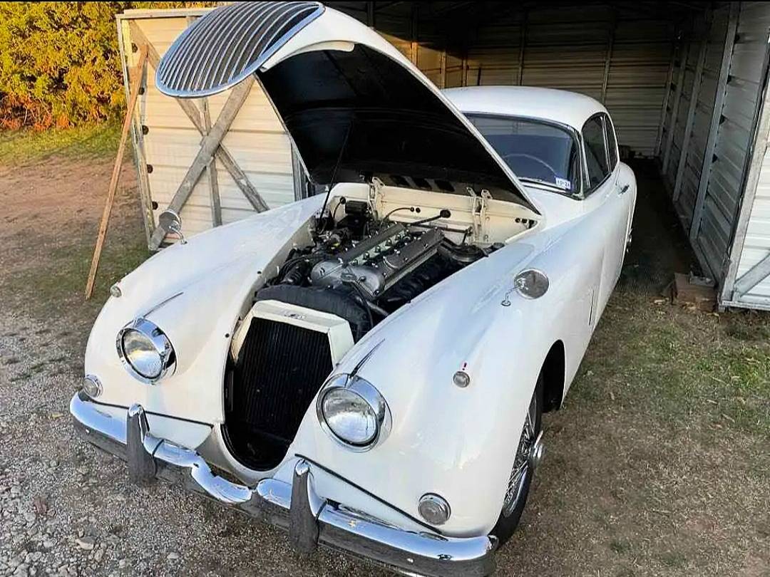 Jaguar-xk-1958-white