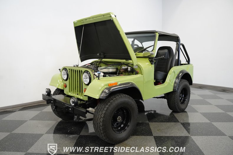 Jeep-Cj5-1966-Lime-Green-Black-29