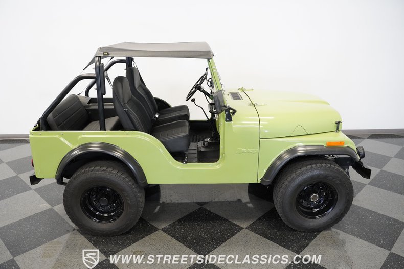Jeep-Cj5-1966-Lime-Green-Black-34