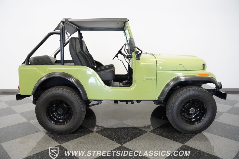 Jeep-Cj5-1966-Lime-Green-Black-35
