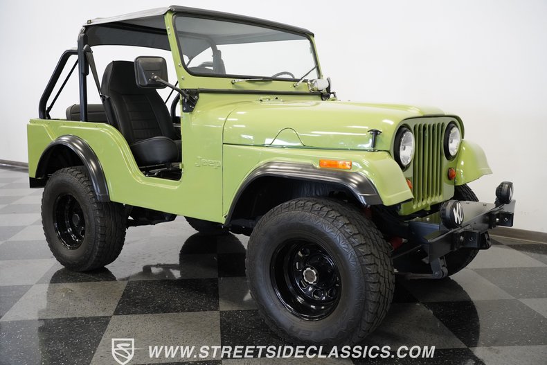 Jeep-Cj5-1966-Lime-Green-Black-36