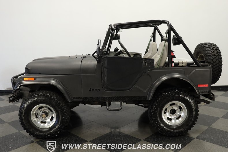 Jeep-Cj5-1975-Matte-Black-Gray