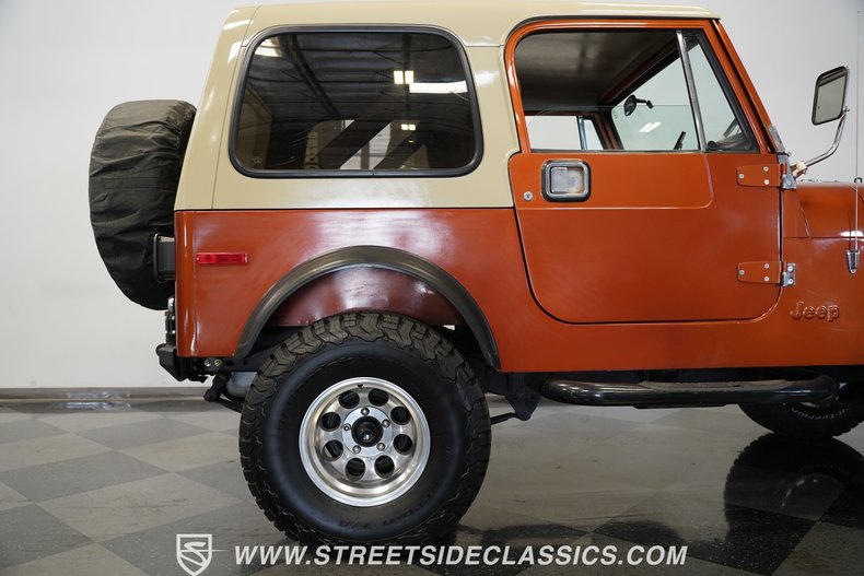 Jeep-Cj7-1976-Orange-Tan-27