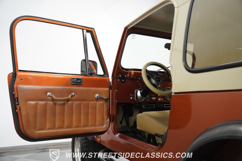 Jeep-Cj7-1976-Orange-Tan-33