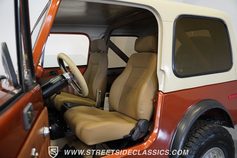 Jeep-Cj7-1976-Orange-Tan-35