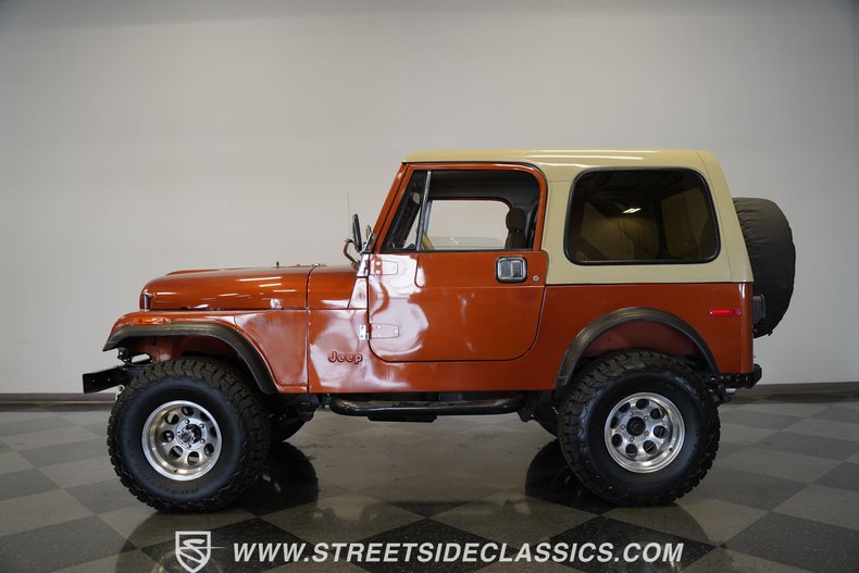 Jeep-Cj7-1976-Orange-Tan-47