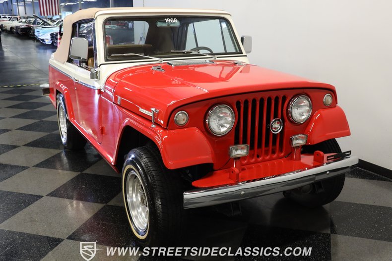 Jeep-Jeepster-1968-Red-Tan-13