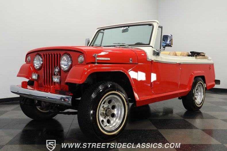 Jeep-Jeepster-1968-Red-Tan-19