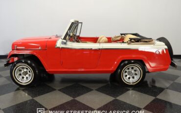 Jeep-Jeepster-1968-Red-Tan
