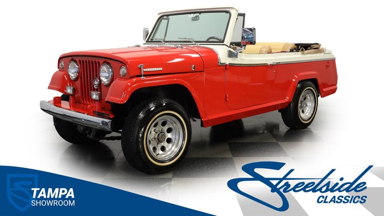 Jeep-Jeepster-1968-Red-Tan-38