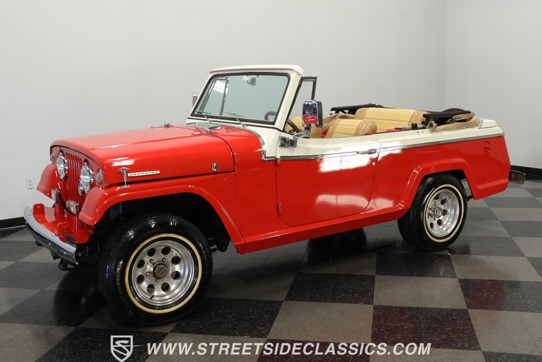 Jeep-Jeepster-1968-Red-Tan-4
