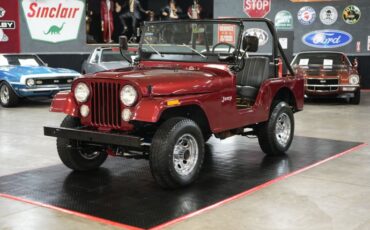 Jeep-Other-1973-Maroon-Tan-1