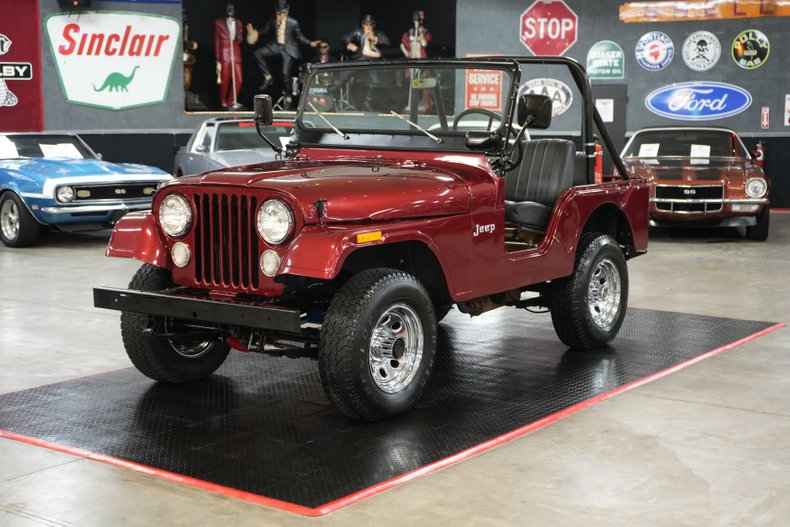 Jeep-Other-1973-Maroon-Tan-1