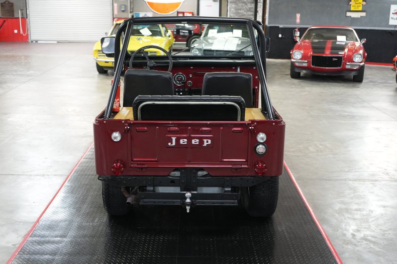 Jeep-Other-1973-Maroon-Tan-14