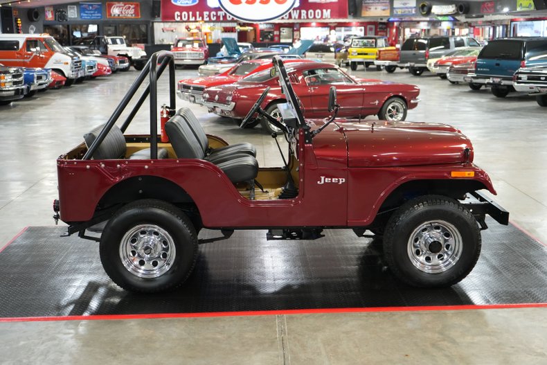 Jeep-Other-1973-Maroon-Tan-16