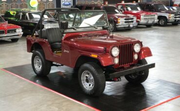 Jeep-Other-1973-Maroon-Tan-17