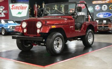 Jeep-Other-1973-Maroon-Tan-19
