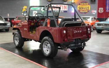 Jeep-Other-1973-Maroon-Tan-2