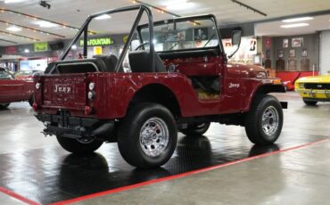 Jeep-Other-1973-Maroon-Tan-22