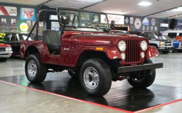 Jeep-Other-1973-Maroon-Tan-24