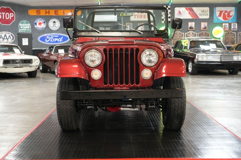 Jeep-Other-1973-Maroon-Tan-25