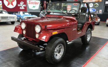 Jeep-Other-1973-Maroon-Tan-26