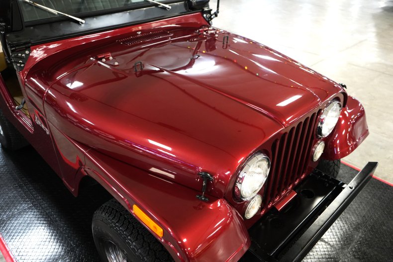 Jeep-Other-1973-Maroon-Tan-28