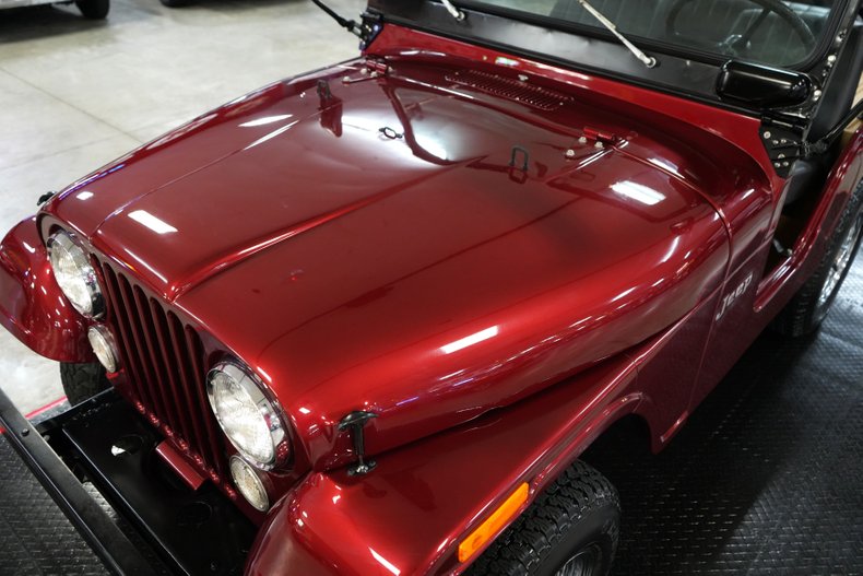 Jeep-Other-1973-Maroon-Tan-29