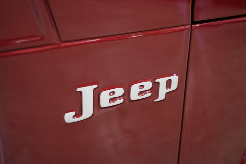 Jeep-Other-1973-Maroon-Tan-36