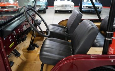 Jeep-Other-1973-Maroon-Tan-43