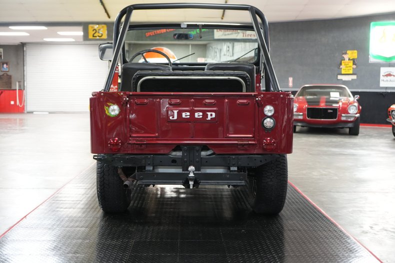 Jeep-Other-1973-Maroon-Tan-47