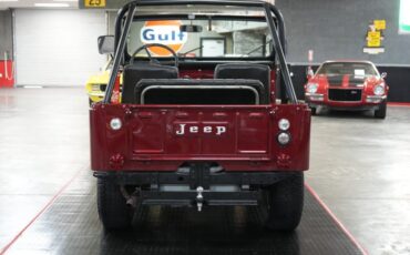 Jeep-Other-1973-Maroon-Tan-6