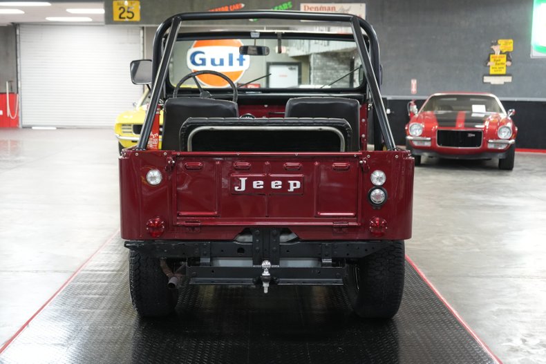 Jeep-Other-1973-Maroon-Tan-6