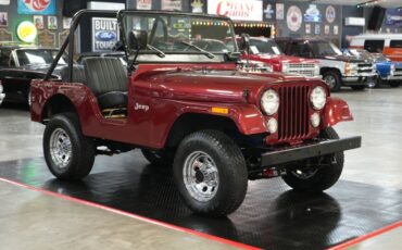 Jeep-Other-1973-Maroon-Tan-9