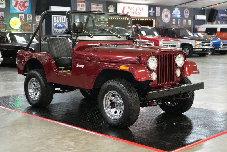Jeep-Other-1973-Maroon-Tan-9