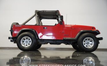 Jeep-Wrangler-1989-Bright-red-Tan-1